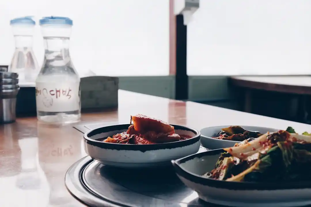 정갈하게 차려진 한식 한상차림