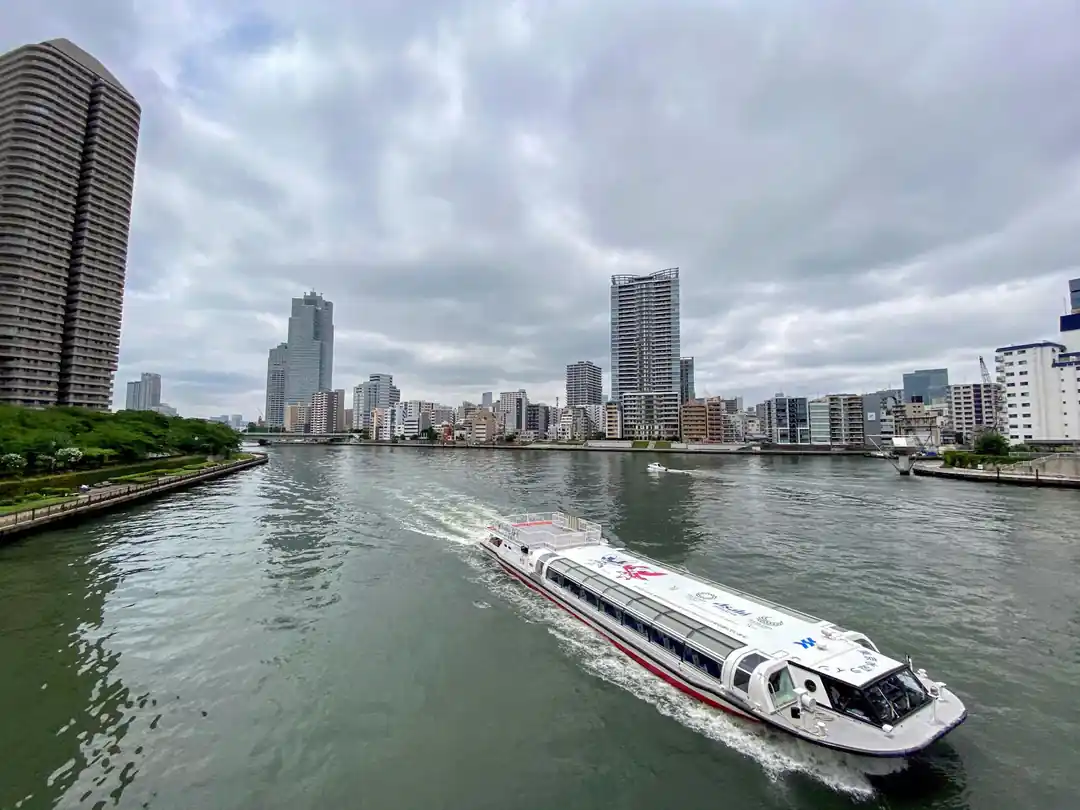 水上から眺める東京の絶景!隅田川を巡る水上バスのルートと見どころ